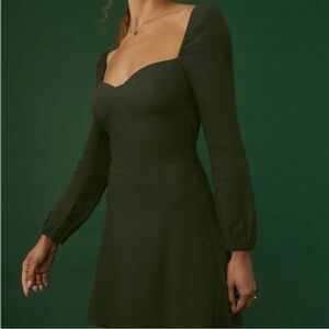 NWT Reformation Mochi Long Sleeve Dress Size 6